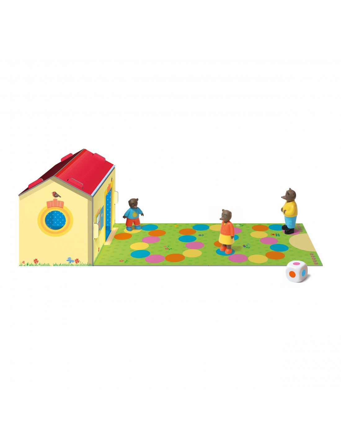 Jeu Petit Ours Brun 1,2,3 maison