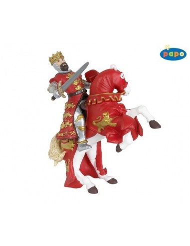 Figurine roi Richard rouge - Papo Figurine roi Richard rouge - Papo