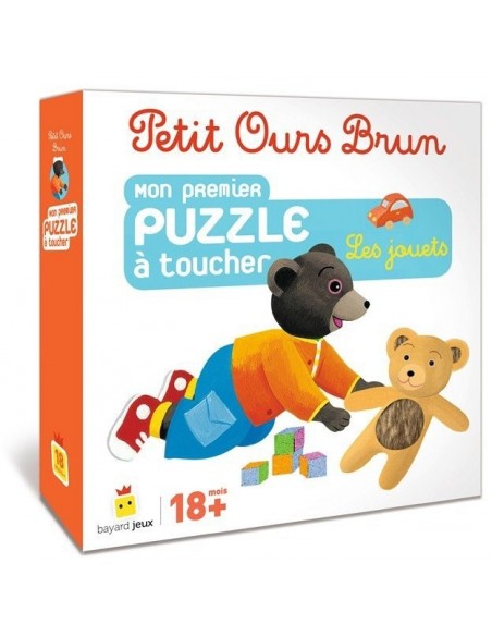Puzzles A Toucher Les Jouets Petit Ours Brun
