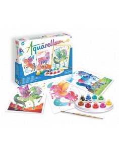 Aquarellum licornes et... 2