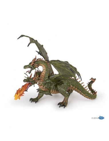 Figurine dragon deux têtes - Papo