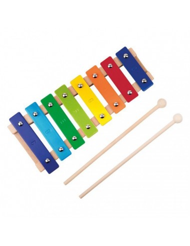 Métallophone Les Popipop - Moulin Roty Métallophone Les Popipop - Moulin Roty