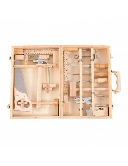 Malette de bricolage en bois - Jeu d'imitation en bois pour bricoler – L' Enfant Malin