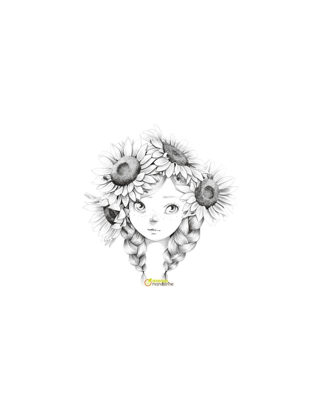 Carnet de coloriage Wild 3  Avenue mandarine