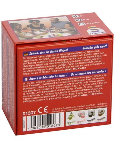 Jeu Ligretto rouge Jeu Ligretto rouge