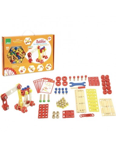 Coffret de construction batibloc - Vilac Coffret de construction batibloc - Vilac