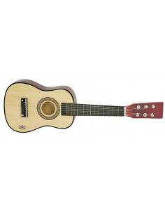 Guitare en bois naturel -...