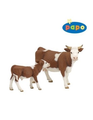 Figurine veau simmental - Papo Figurine veau simmental - Papo