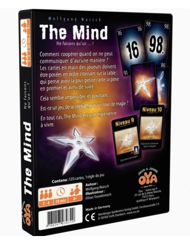 The Mind - jeu coopératif The Mind - jeu coopératif
