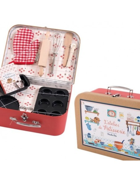 Moulin Roty Valise à pâtisserie chez jeux-Jouets-Bois