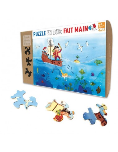 Puzzle 24 pièces les pirates - PMW