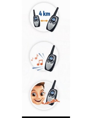 Talkie walkie rechargeable - Buki Talkie walkie rechargeable - Buki