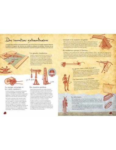 Maquette les mâchines de Léonard de... Maquette les mâchines de Léonard de...