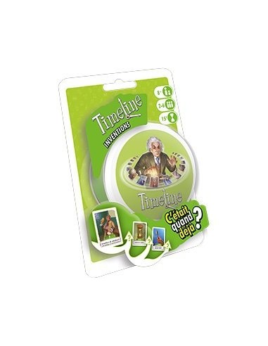 Timeline inventions - jeu Asmodée