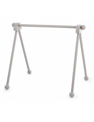 Portique en bois peint en gris -...