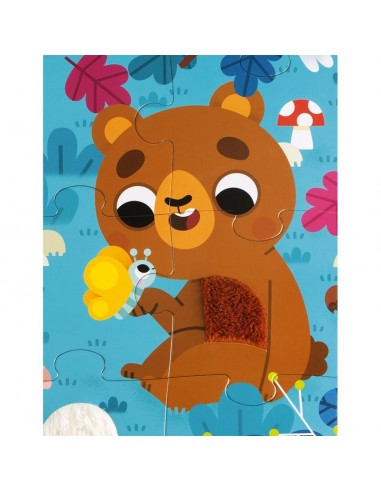 Puzzle tactile les animaux de la... Puzzle tactile les animaux de la...