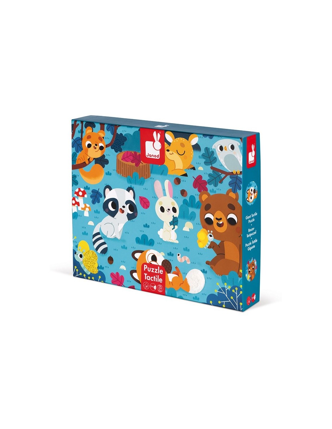 Puzzle magnétique - Puzzle forêt - Puzzle bébé - 8 pièces