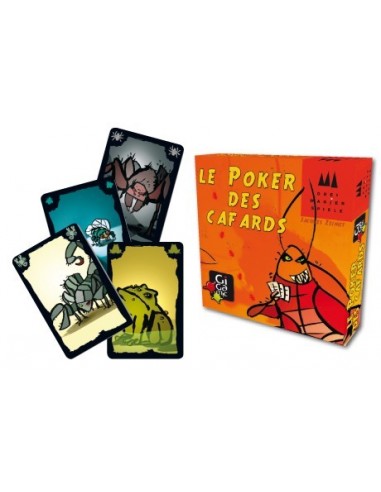 Poker des cafards - jeu Gigamic Poker des cafards - jeu Gigamic