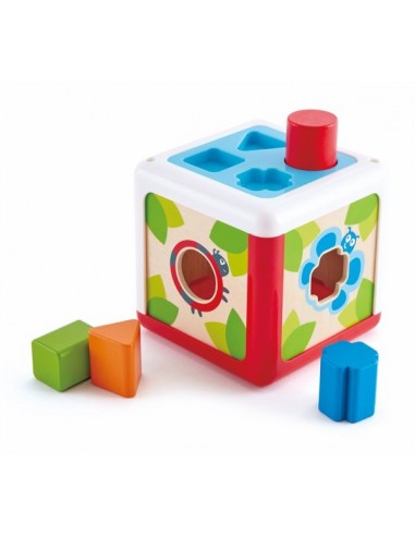 Color/é Hape Cube d activit/é et de tri E0507