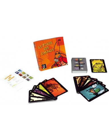 Poker des cafards - jeu Gigamic Poker des cafards - jeu Gigamic