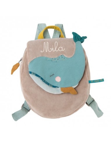 Sac A Dos Baleine Le Voyage D Olga Moulin Roty