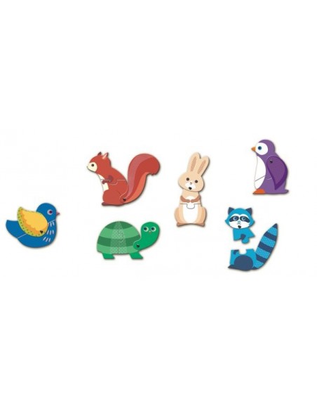 Puzzle Animaux 452547 Officiel: Achetez En ligne en Promo