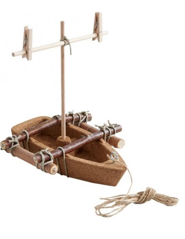 Kit d’assemblage Bateau en liège -...