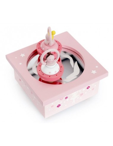 Boite à musique Danceuses rose -... Boite à musique Danceuses rose -...