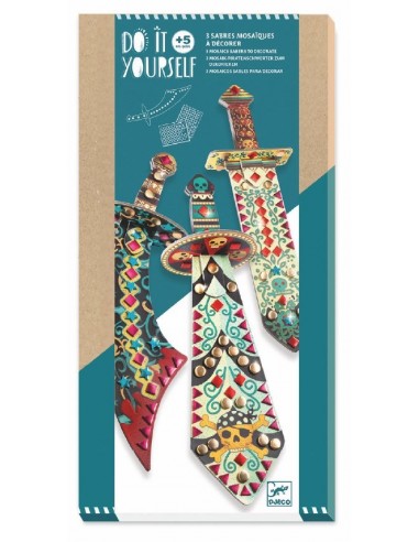 Sabres mosaïques à décorer - Do it... Sabres mosaïques à décorer - Do it...