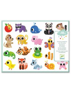 Gommettes bébés animaux