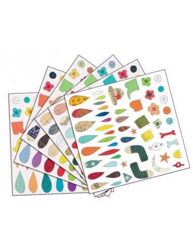 Créer des animaux avec des stickers -... Créer des animaux avec des stickers -...