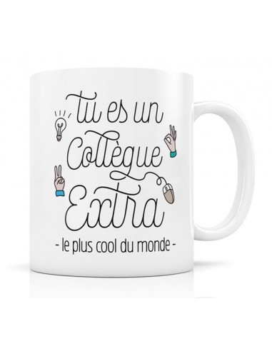 Mug collègue extra - Créa bisontine