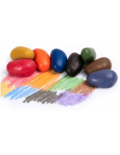 8 crayons en cire naturelle... 2