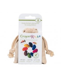 8 crayons en cire naturelle...