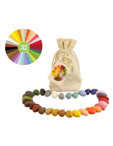 32 crayons en cire naturelle -... 32 crayons en cire naturelle -...