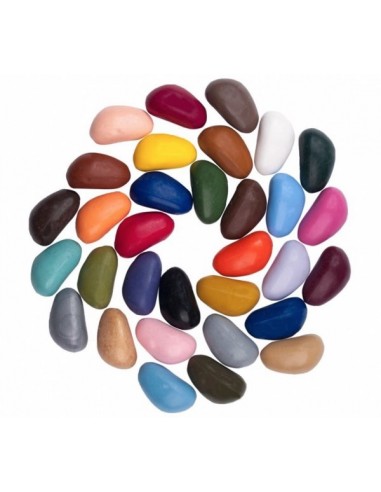32 crayons en cire naturelle -... 32 crayons en cire naturelle -...