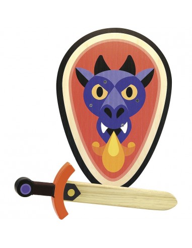 Bouclier et épée dragon - Vilac