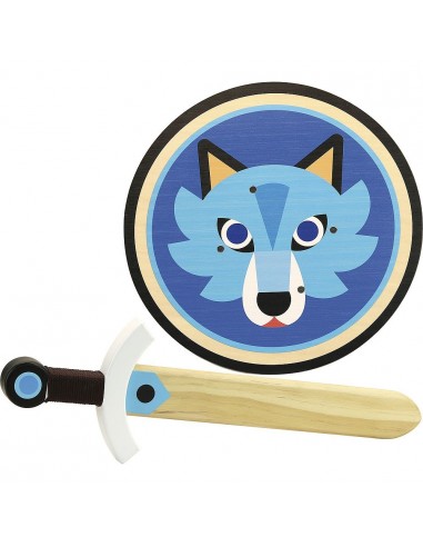 Bouclier et épée loup - Vilac