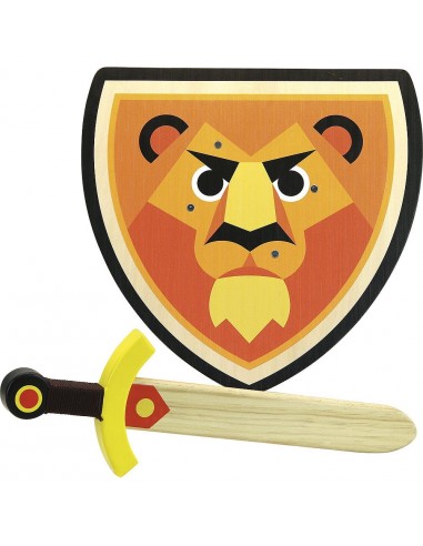 Bouclier et épée lion - Vilac