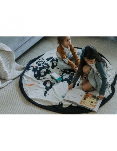 Sac à jouets worldmap - PlayandGo Sac à jouets worldmap - PlayandGo