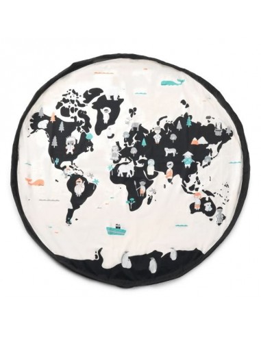 Sac à jouets worldmap - PlayandGo Sac à jouets worldmap - PlayandGo