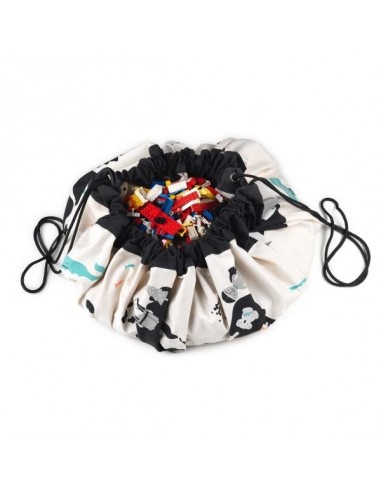 Sac à jouets worldmap - PlayandGo Sac à jouets worldmap - PlayandGo