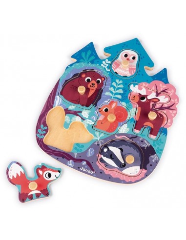 Puzzle Happy Forest - Janod Puzzle Happy Forest - Janod