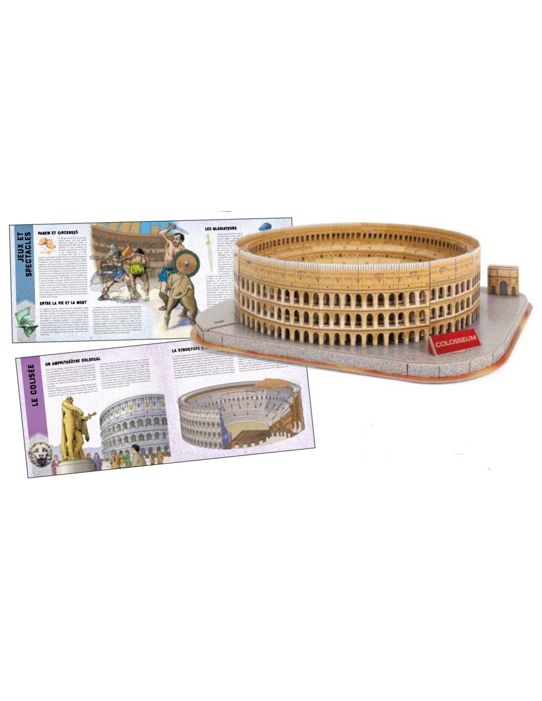 Maquette 3d Le Colisee Sassi