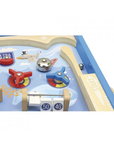 Grand flipper en bois sous la mer -... Grand flipper en bois sous la mer -...