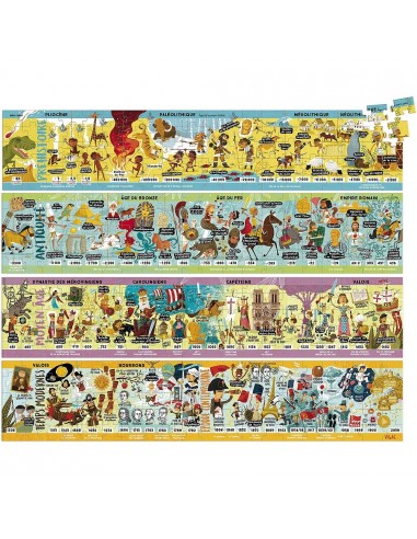 Puzzle grande frise historique 4 x... Puzzle grande frise historique 4 x...