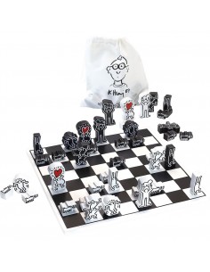 Jeu d'échecs Keith Haring -...