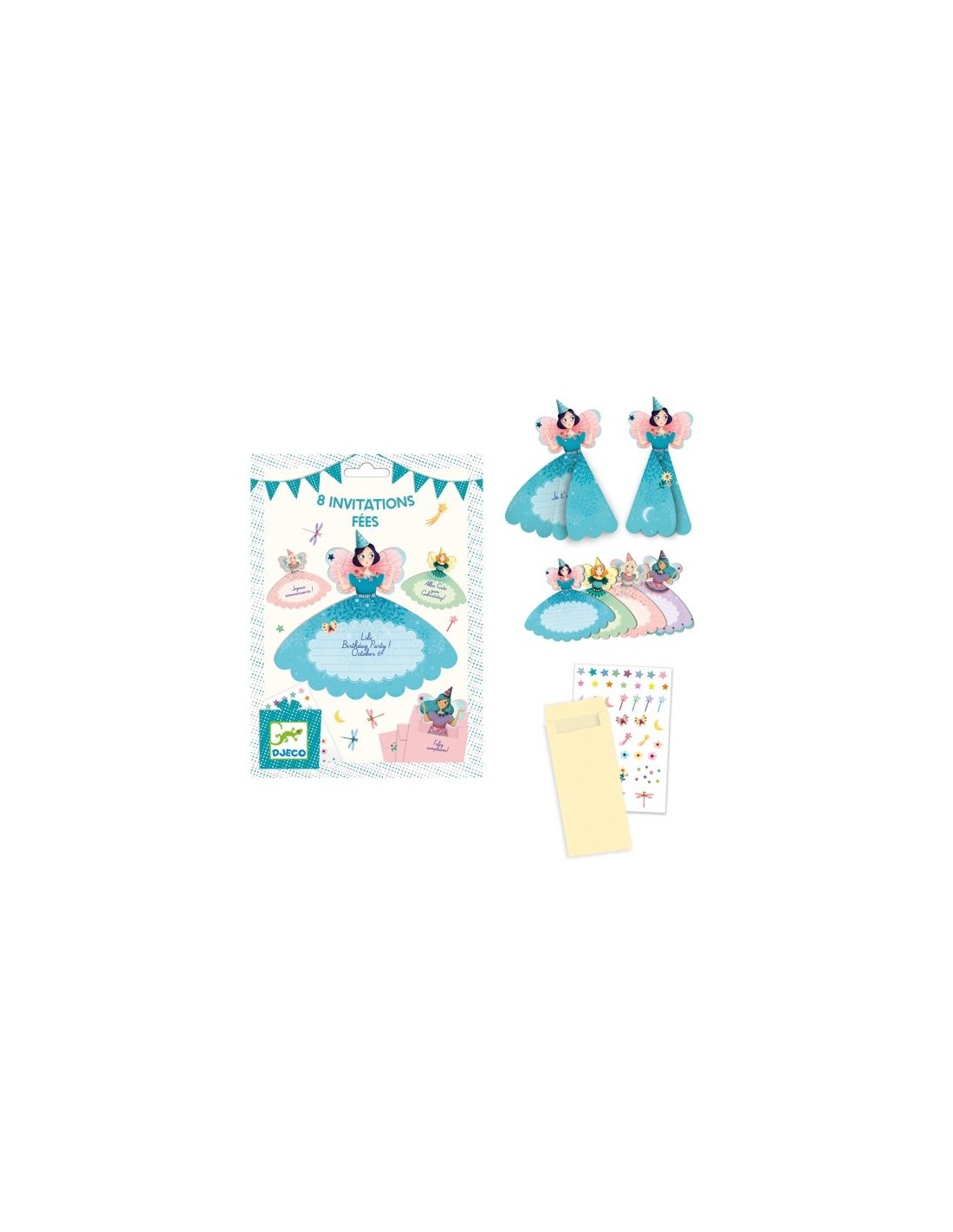 Cartes D Invitation Fees Djeco Cartes D Invitation Fees Djeco
