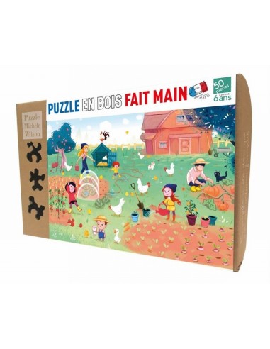 Puzzle 50 pièces famille Potiron - PMW
