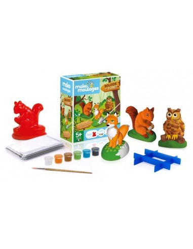 Coffret 3 moules Balade en forêt -... Coffret 3 moules Balade en forêt -...